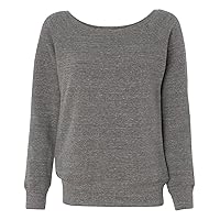 Sponge Fleece Wide Neck Sweatshirt (7501)