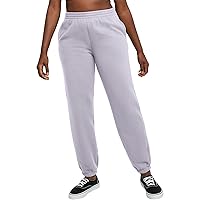 Hanes Womens Originals Midweight Fleece Joggers, Sweatpants With Pockets, Place Flowers, 30, Plus Size Available