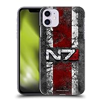 Officially Licensed EA Bioware Mass Effect N7 Logo Distressed 1 Graphics Hard Back Case Compatible with Apple iPhone 11