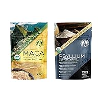 Maca & Psyllium Powder - USDA & Vegan Certified