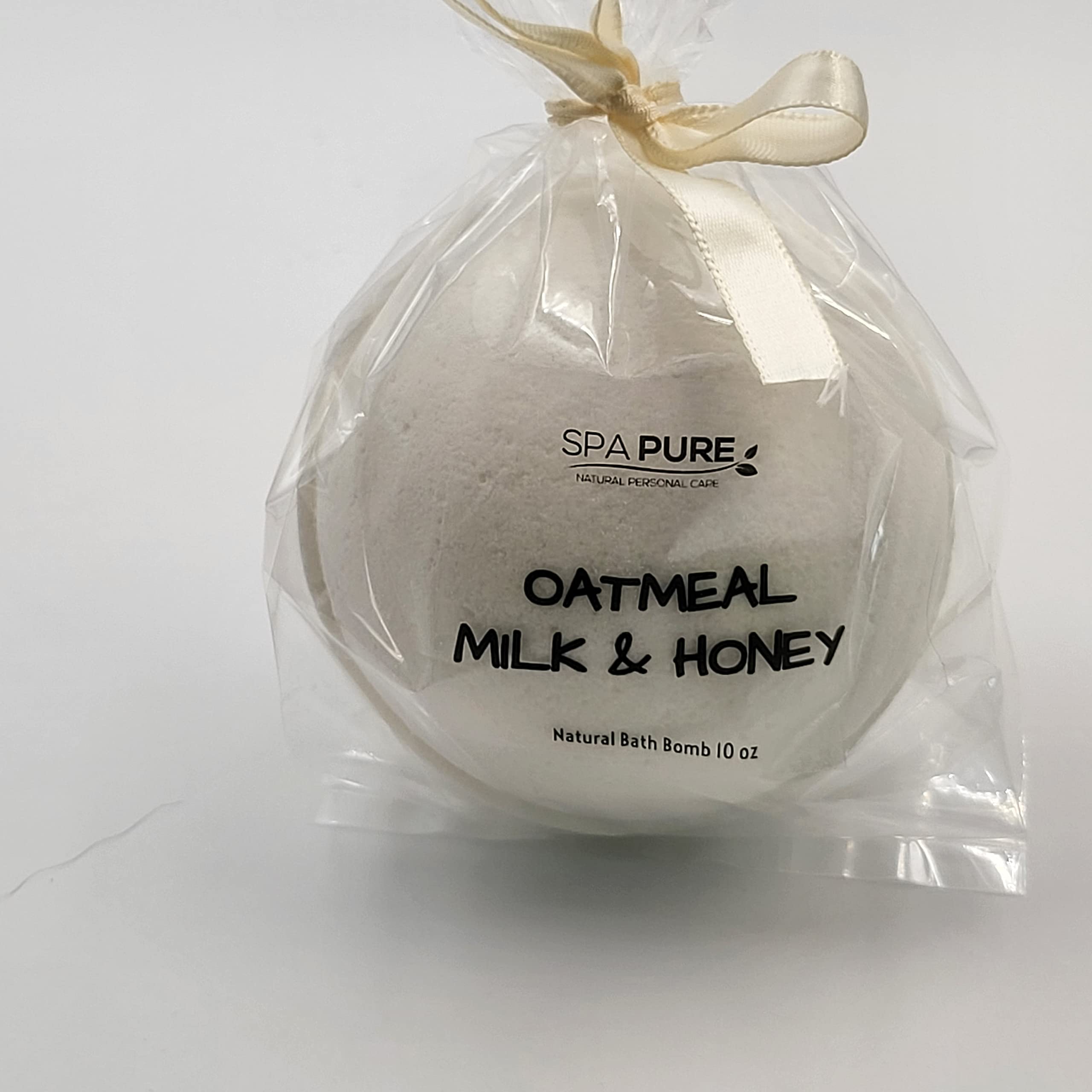 3 Oatmeal Milk and Honey Luxury Bath Bomb Fizzies, Made with Shea, Mango and Cocoa Butter, Ultra Moisturizing, Great for Dry Skin,