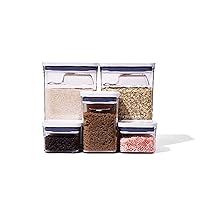 Good Grips 8-Piece Baking Essentials POP Container Set, White