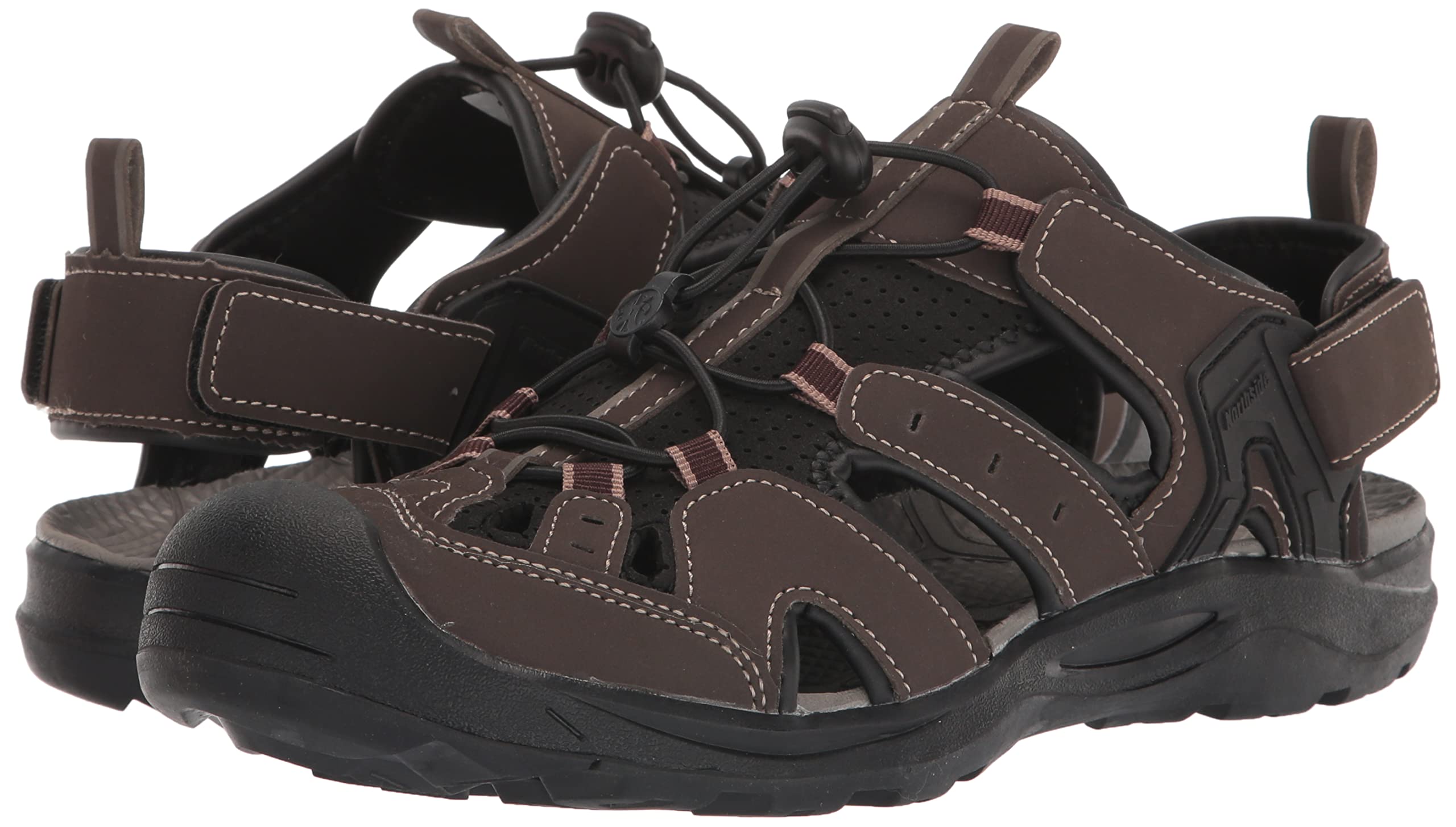 Northside Men's Burke Closed Toe Sport Sandal Fisherman