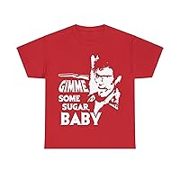 Gimme Some Sugar Baby Quirky Expressions Tee Pop Culture Nostalgia Fun Banter Unisex Heavy Cotton T-Shirt