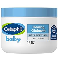 Baby Healing Ointment, Diaper Rash Ointment Soothes and Protects Baby's Irritated Skin, Skin Protectant For Dry Skin, 12oz