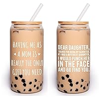 Mothers Day Gifts for Daughter, Daughter Gifts from Mom/Dad, Funny Birthday Gifts for Daughter Adult