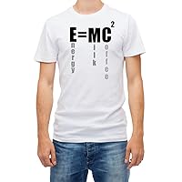 Funny E=MC2 Energy Milk Coffee Men's Short Sleeve White t Shirt
