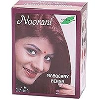 Noorani Henna Based Hair Color and Herbal Powder | Shipping in USA | Ships from California (1 (6 Pouch x 10g), MAHOGANY HENNA)