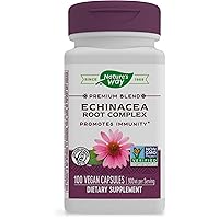 Nature's Way Echinacea Root Complex, Immune Support*, 900mg Per Serving, 100 Capsules