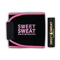 Sweet Sweat Waist Trimmer (Large) & Original Sweet Sweat Stick Bundle