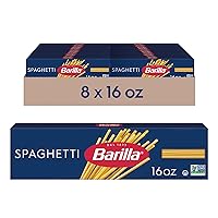 Spaghetti Pasta, 16 oz. Box (Pack of 8) - Non-GMO Pasta Made with Durum Wheat Semolina - Kosher Certified Pasta