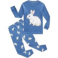 Toddler Boys Pajamas Sets Cotton Long Sleeve Sleepwear For Boys