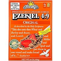 Ezekiel 4:9 Organic Sprouted Grain Cereal, Original, 16 oz