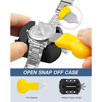 Vastar Watch Repair Kit Professional Spring Bar Tool Set, Watch Band Link Pin Tool Set with Carrying Case