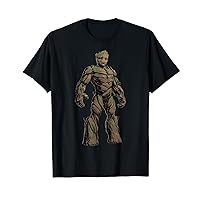 Marvel Guardians of the Galaxy Vol. 3 Groot Hero Pose T-Shirt