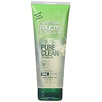 Garnier Fructis Style Pure Clean Styling Gel, 6.80 Oz ( Pack of 6)