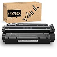 v4ink Toner Cartridge Replacement for HP C7115X 15X Q2613X 13X High Yield C7115A 15A Toner to use for HP Laser Printer 1200 1220 1300 1000 1005 1150 3300 3310 3320 3330 3380 Printers (Black, 1 Pack)