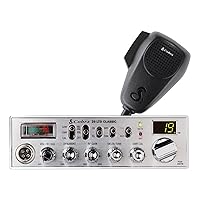 Cobra 29 LTD Classic AM/FM Professional CB Radio - Easy to Operate, Emergency Radio, Instant Channel 9, 4-Watt Output, Full 40 Channels, Adjustable Receiver and SWR Calibration, Black