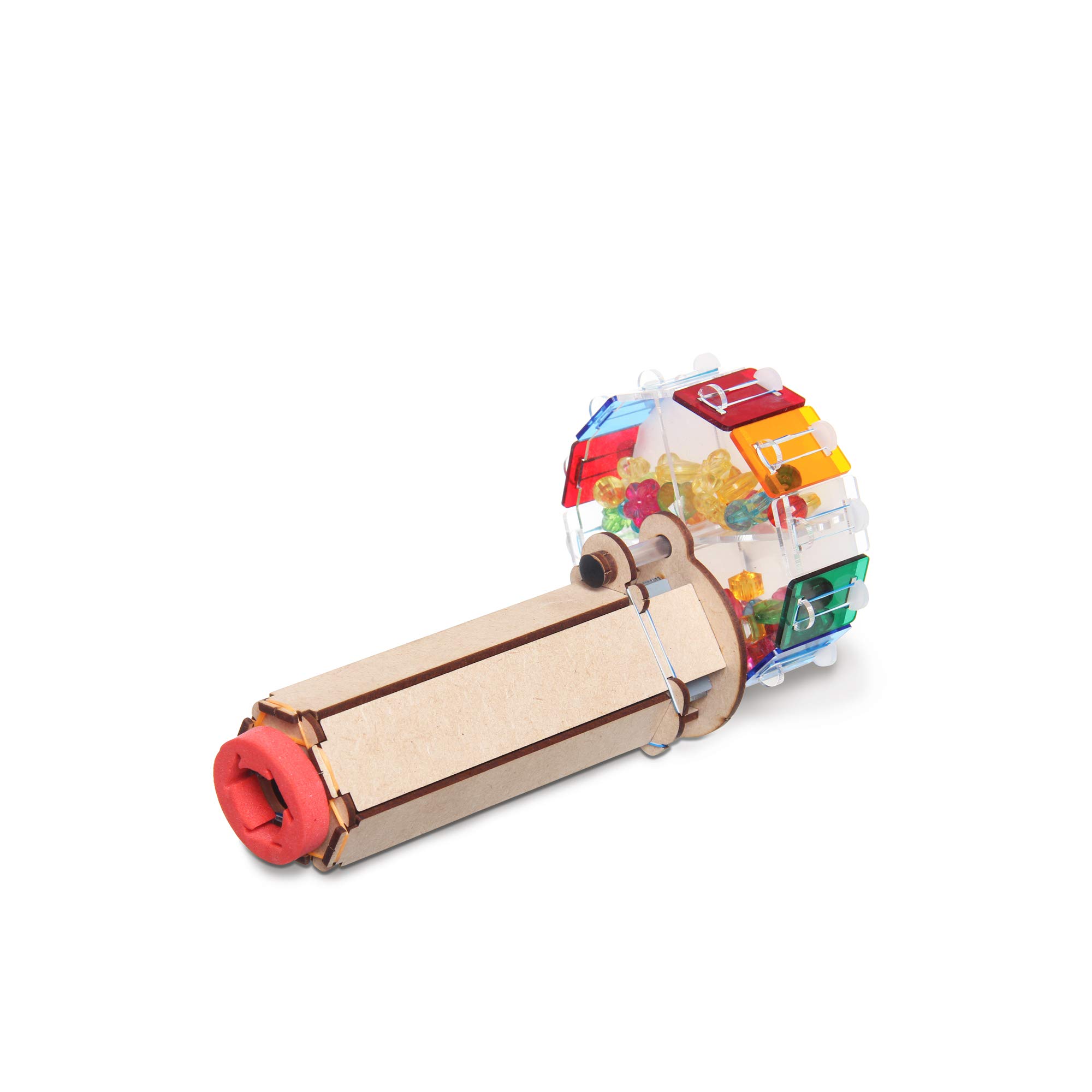 Smartivity Kaleidoscope 3D Wooden Model Engineering STEM Building Toy for Kids Ages 6 and Up