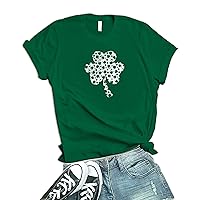 Decrum Green St Pattys Day Shirts for Women - St Patricks Day Gift [40021034-DM] | Printed Clover, L