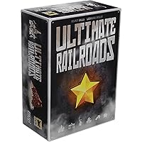 Ultimate Railroads Board Game | Worker Placement Strategy Game | Train Route-Building Game for Adults and Kids | Ages 12+ | 1-4 Players | Average Playtime 90-120 Minutes | Made by Z-Man Games
