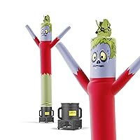 LookOurWay Air Dancers Inflatable Tube Man Set - 7ft Tall Wacky Waving Inflatable Dancing Tube Guy with Weather Resistant Blower - Halloween Themed - Monster