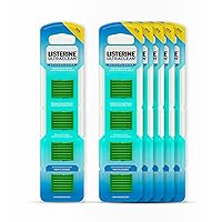 Listerine Ultraclean Access Flosser Refill Heads | Dental Flossers | Refillable Flosser | Effective Plaque Removal | Mint Flavored | 28 ct, 6 Pack, Package May Vary