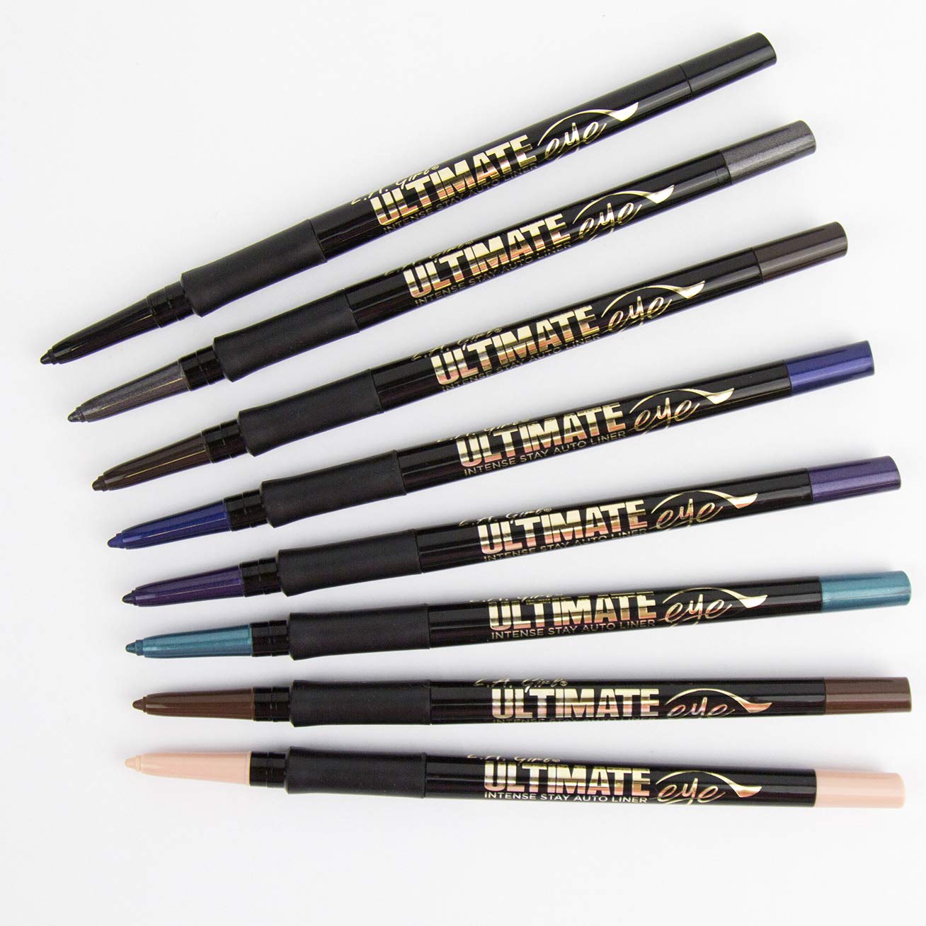 L.A. Girl Ultimate Intense Stay Auto Eyeliner, Super Bright, 0.01 oz.