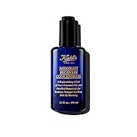 Kiehl's Midnight Recovery Concentrate Moisturizing Face Oil, Lightweight Facial Serum, Restores Skin Radiance Overnight, Reduces Fine Lines, Refines Skin Texture, 99.4% Naturally Derived - 3.4 fl oz