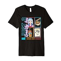 Just A Gamer Who Loves Anime And Ramen, Anime Otaku Girl Jap Premium T-Shirt