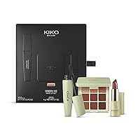 KIKO MILANO - Green Me Make Up Set Make-up set: 1 eye palette, 1 volume-enhancing mascara and 1 matte lipstick