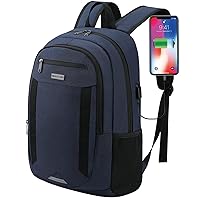 MAXTOP Travel Laptop Backpack Business Backpacks with USB Charging Port Water Resistant School College Bookbag