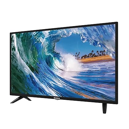 Westinghouse HD 32 Inch TV, Slim, Compact 720p LED Flat Screen TV with Built-in HDMI, USB, VGA, and V-Chip, High Definition Small TV and Monitor for Home or Office, 2022 Model