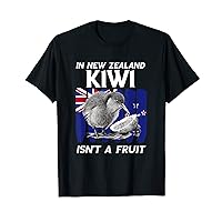 New Zealand Bird Kiwi Isn't A Fruit National Bird Kiwi Bird T-Shirt