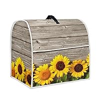 Stand Mixer Cover Compatible with Kitchen Aid Mixer, Cute Sunflower Kitchen Appliance Dustproof Covers with Accessories Pockets, Fits All Tilt Head & Bowl Lift Models Mixers