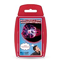 Top Trumps Card Game Electricity and Magnetism - Family Games For Kids and Adults - Learning Games - Kids Card Games for 2 Players and more - Kid War Games - Card Wars - For 6 plus kids