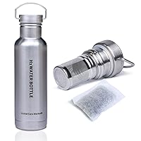Hydrogen Water Bottle | Insulated Stainless Steel Alkaline Water Flask Energy Water Ionizer with Filter to Enhance Drinking Water