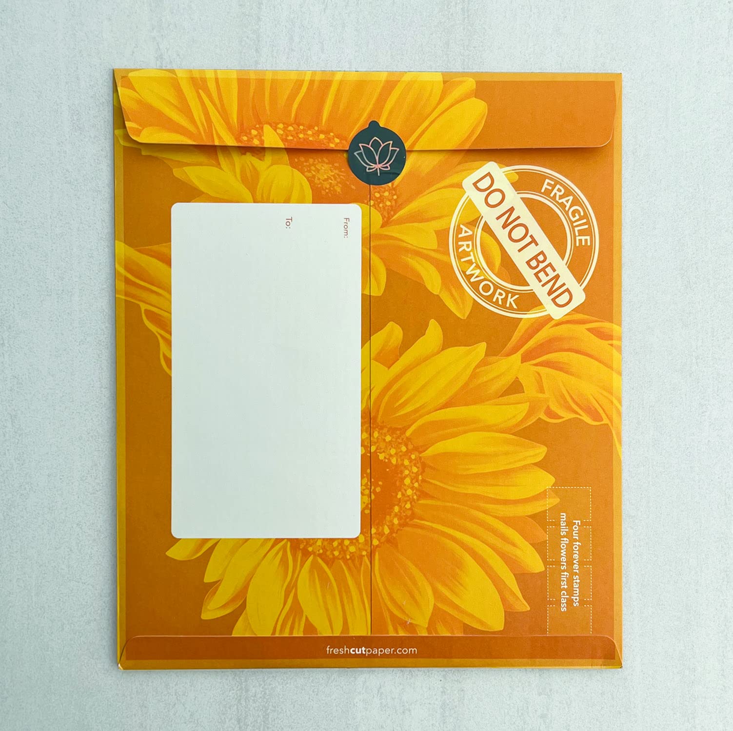 Freshcut Paper Pop Up Cards, Sunflowers, 12 inch Life Sized Forever Flower Bouquet 3D Popup Greeting Cards with Note Card and Envelope