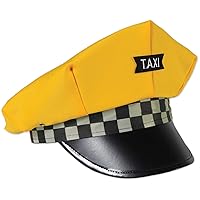 Beistle Taxi Cab Drivers Novelty Hat, Costume Accessory