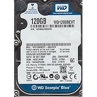WD1200BEVT-00A23T0 Western Digital 120GB 5400RPM SATA 3.0 Gbps 2.5 inch Hard Drive