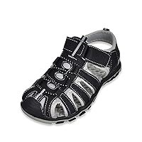 Rugged Bear Unisex Sport Sandals (Sizes 5-4) - black/gray, 6 toddler