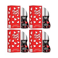 Sweetheart Long Lasting Imported Eau De Perfume (Red, 30ml) - Pack of 4