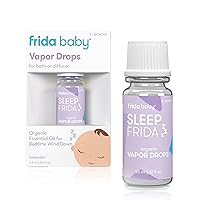 Frida Baby Natural Sleep Vapor Bath Drops for Bedtime Wind Down by Frida Baby, White
