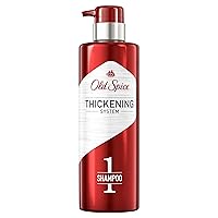 Hair Thickening Shampoo for Men, Infused with Biotin, Step 1, 17.9 Fl Oz Old Spice Hair Thickening Shampoo for Men, Infused with Biotin, Step 1, 17.9 Fl Oz
