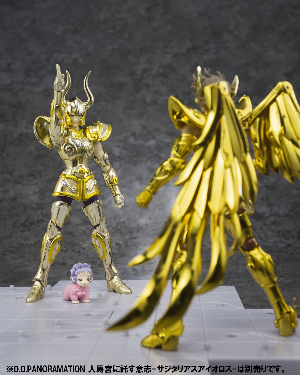 TAMASHII NATIONS Bandai D.D.Panoramation Glittering Excalibur in The Palace of Rock Goat -Capricorn Shura- Saint Seiya Action Figure