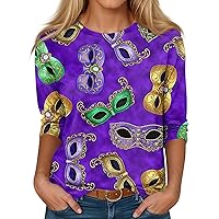 Tshirts Shirts for Women Compression Shirt Thermal Shirts for Women Womens Shirts Womens T Shirts Plaid Shirts for Women Sequin Tops for Women Cute Shirts Womens Shirts T Purple M