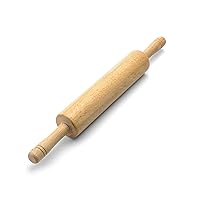 Farberware 5215807 Classic Wood Rolling Pin, 17.75-Inch, Natural