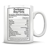 Cockapoo Dog Facts, Cockapoo Mom, Cockapoo Lover, Cockapoo Coffee Mug, Cockapoo Cup, Cockapoo Gift Idea, Cockapoo Dad, Cockapoo Owner Unique Present For Men And Women, 9 Styles Available