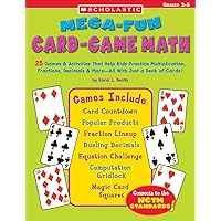 Mega-Fun Card-Game Math, Grades 3-5 Mega-Fun Card-Game Math, Grades 3-5 Paperback