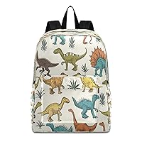 Cartoon Dinosaur Backpack for 1-12 Grade Boy Girl,Dinosaur School Backpack Dinosaur Toddler Bookbag Teen Backpack,25